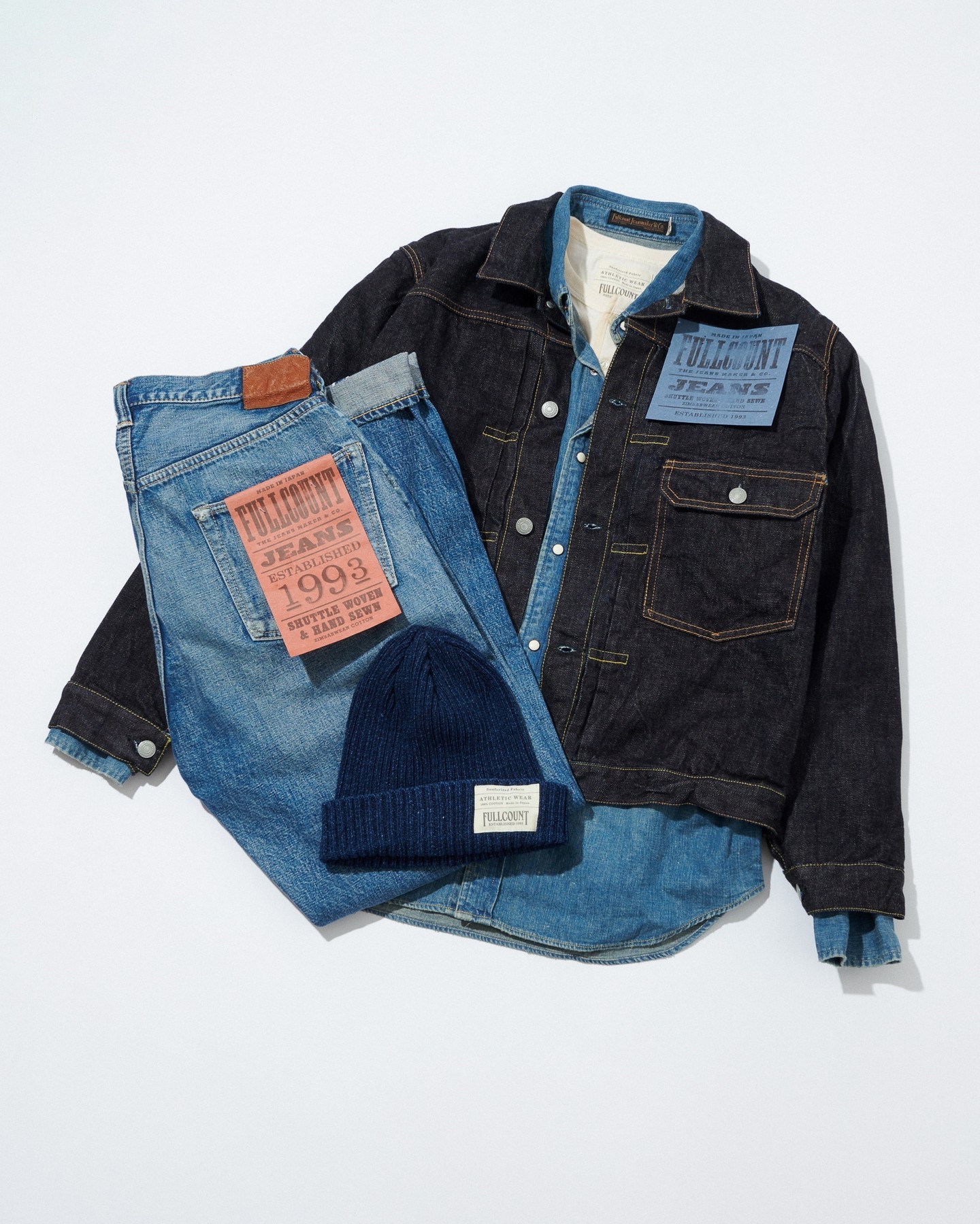 Restocked]4890HW - Denim Work Shirt HW – FULLCOUNT