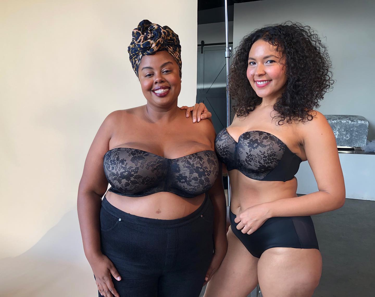 Soma Women's Bodify Multi-way Strapless Bra In Black Size 42d