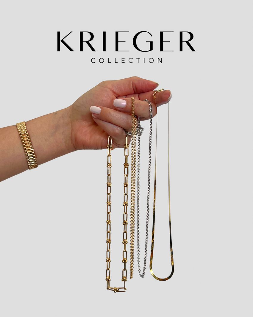 Krieger Collection  Diamond Bar Charm Holder (Carabiner)